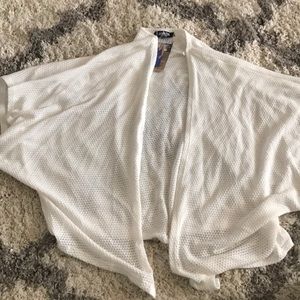 Short sleeve cardigan